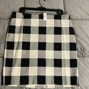 Talbots Petite Plaid skirt, NWT, 14p